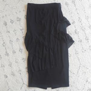 ASOS Maternity Black Pencil Skirt Size 4 NWT